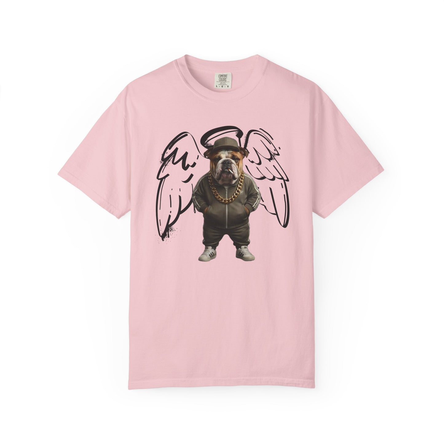 Guardian Bulldog Angel T-Shirt — Cute Streetwear Graphic Tee