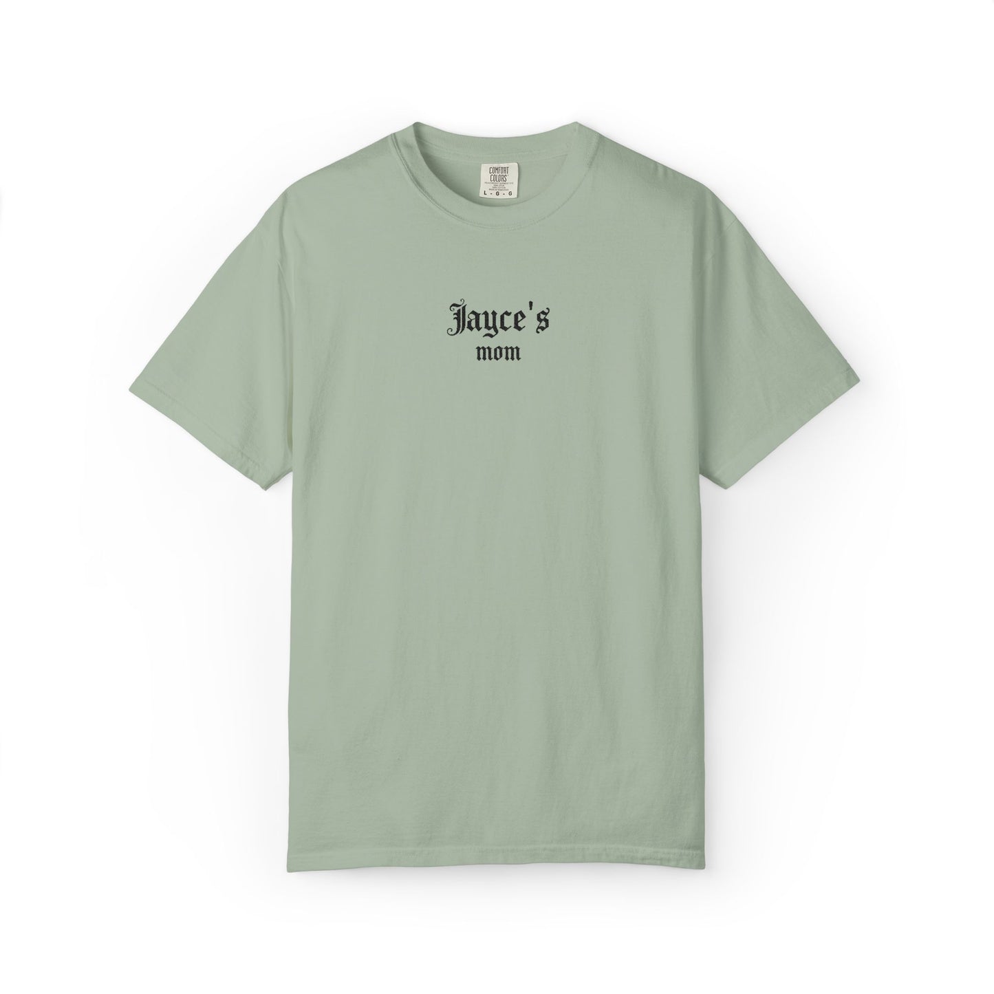 Custom embroidered Mom or Dad T-Shirt