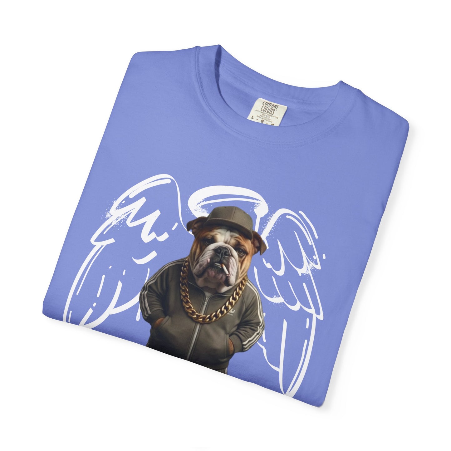 Guardian Bulldog Angel T-Shirt — Cute Streetwear Graphic Tee