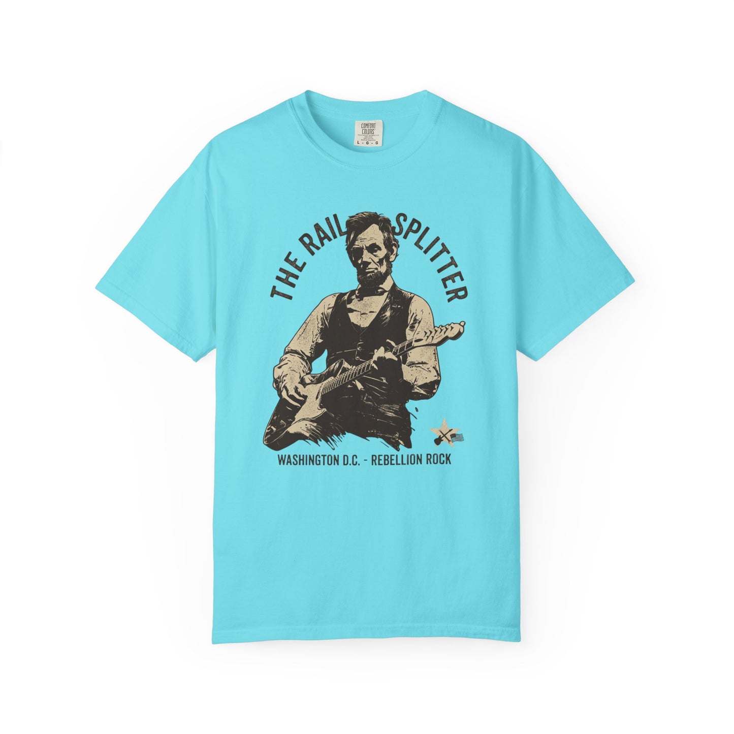 Abraham Lincoln Unisex Guitar Tee