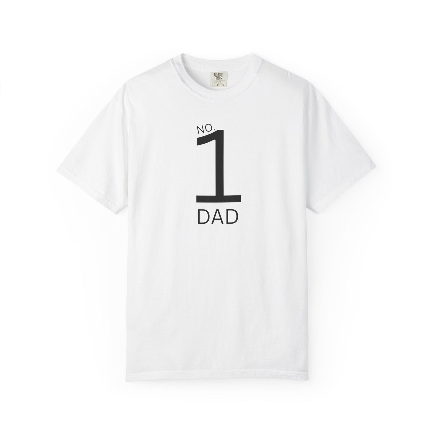 No. 1 Dad T-Shirt — Minimal Father’s Day Tee