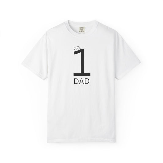 No. 1 Dad T-Shirt — Minimal Father’s Day Tee
