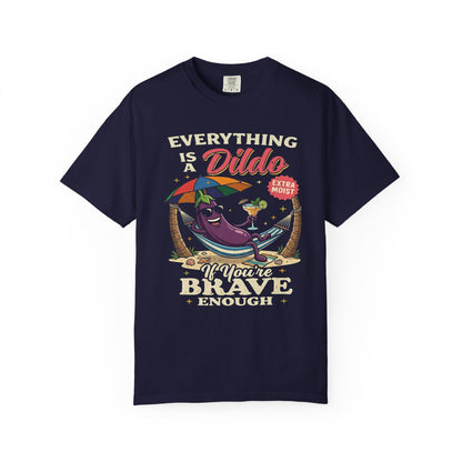 Brave Enough Beach Graphic T-Shirt