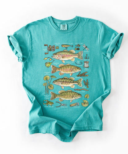Comfort Colors® Watercolor Fish Shirt